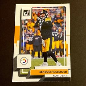 Ben Roethlisberger: Pittsburgh Steelers, Quarterback 2022 Panini Donruss #224